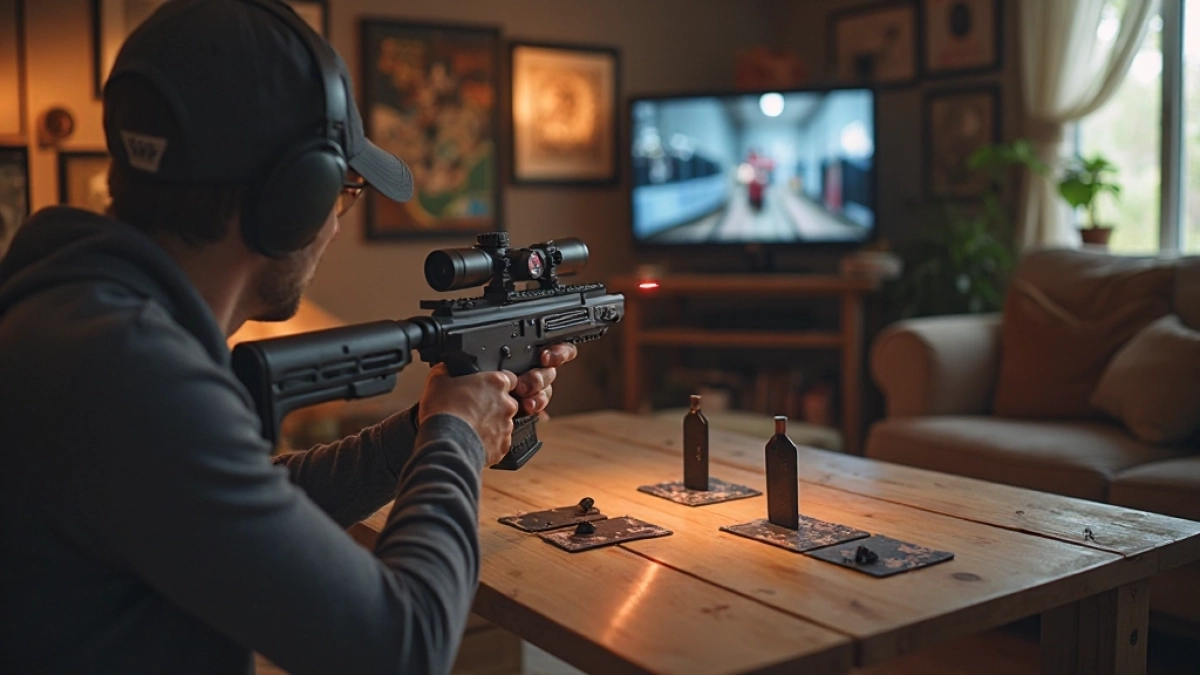 Domowa strzelnica laserowa