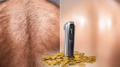 depilacja laserowa pleców cena