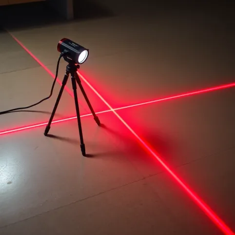 Jak wyznaczyć kąt prosty laserem