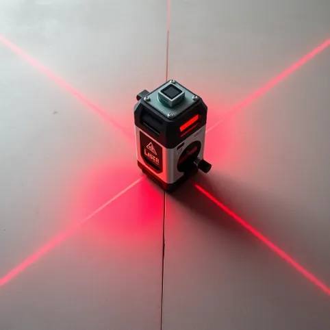 Jak wyznaczyć kąt prosty laserem krzyżowym