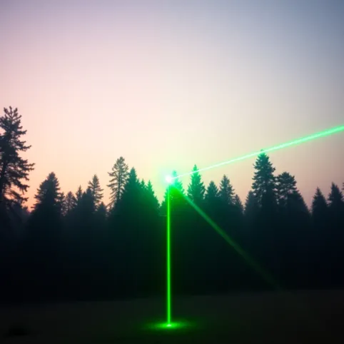 Jaki laser na zewnątrz