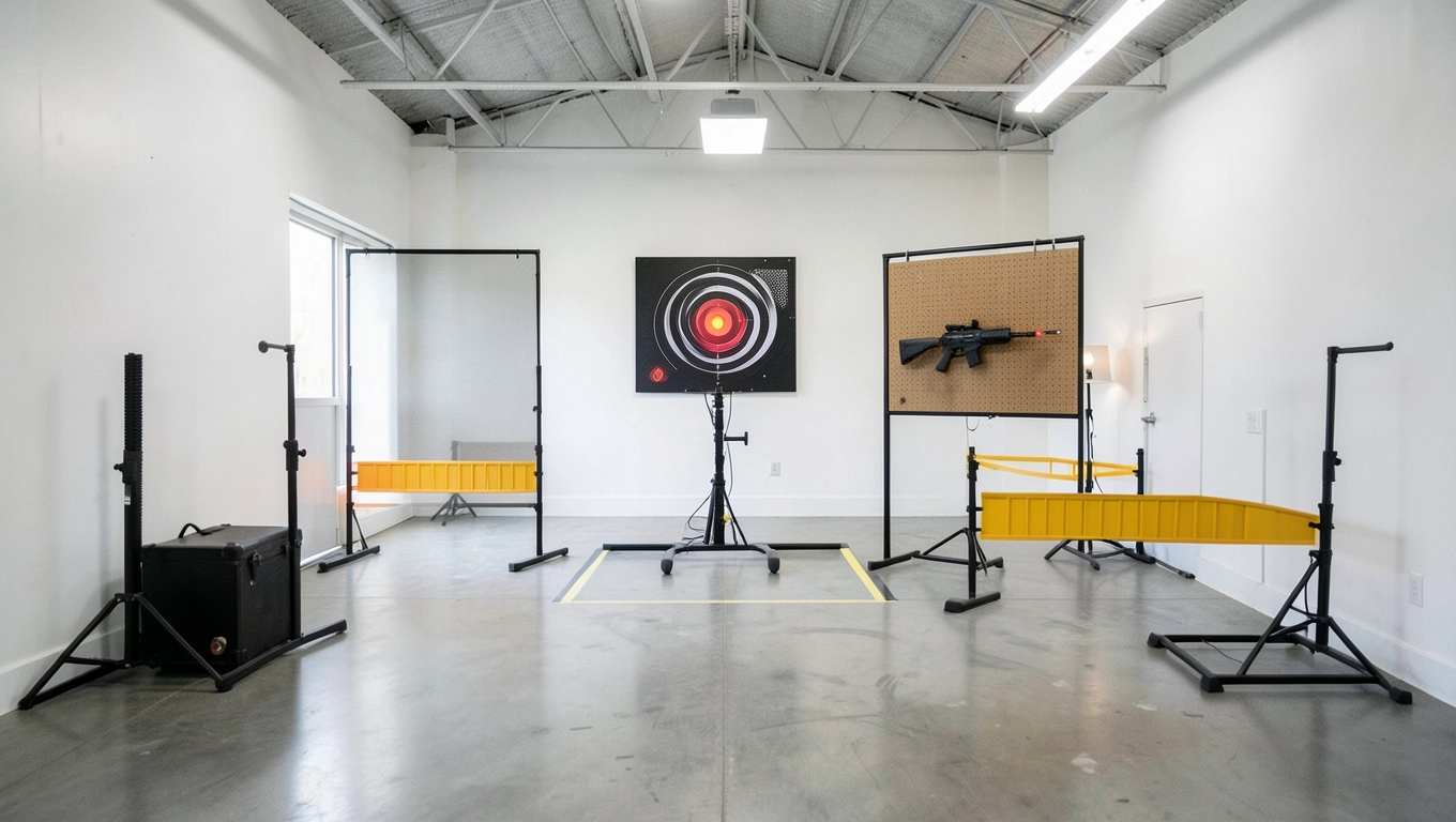 Strzelnica laserowa a wymagania MEN